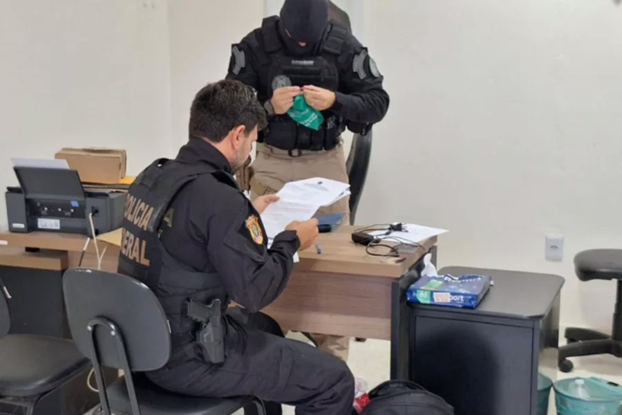 A operação foi realizada em conjunto com o setor de inteligência do Ministério do Trabalho e Emprego