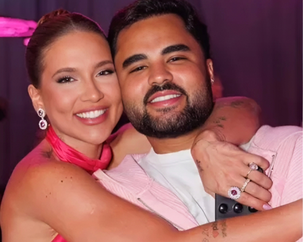 Virginia Fonseca e Lucas Guedez. (Reprodução)