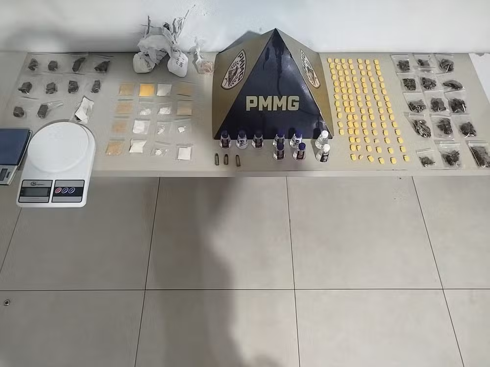 Polícia apreendeu drogas na casa da vítima