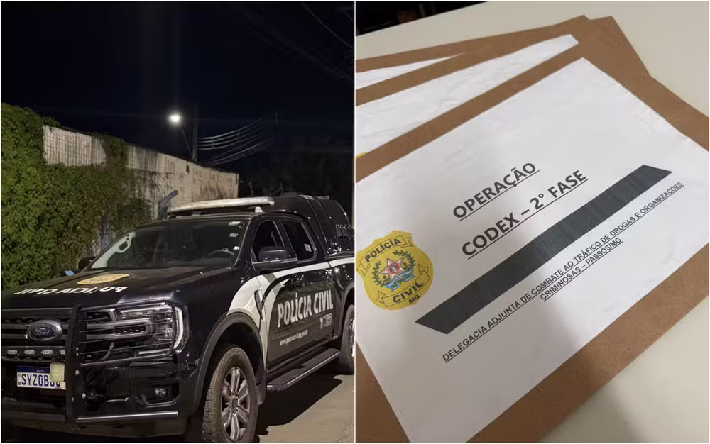 Operação Codex II prende três suspeitos de liderar associação para o tráfico no Sul de Minas