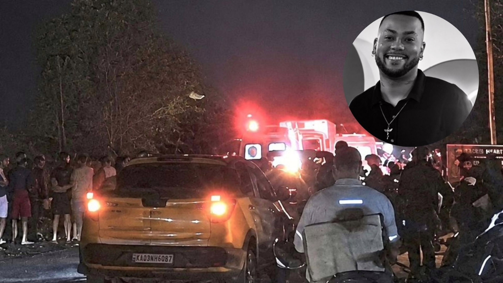 O homem morreu no local
