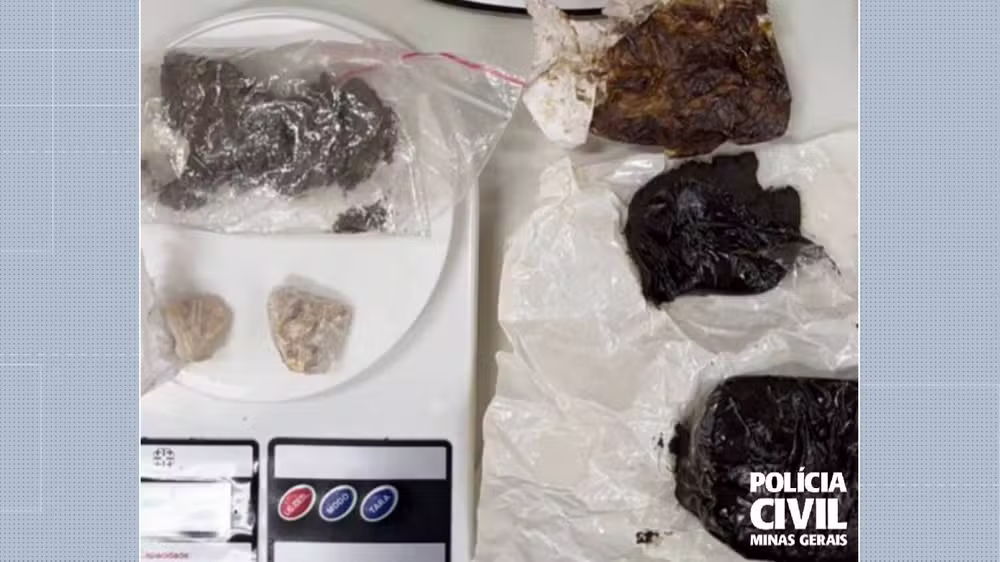 Porções de haxixe e outras drogas de alto valor comercial foram apreendidas pela Polícia Civil durante operação que prendeu irmãos.