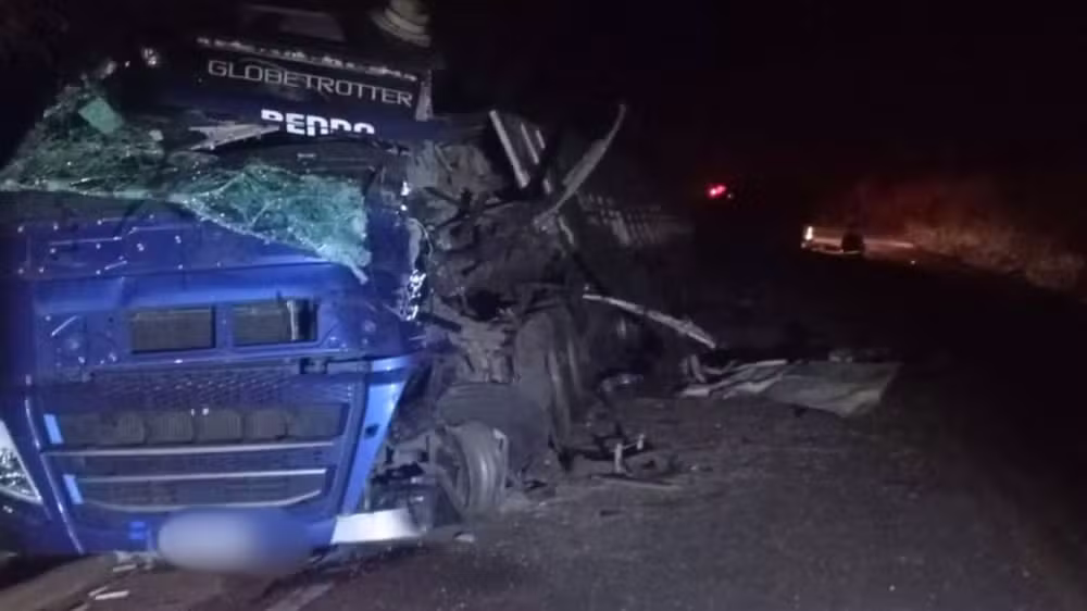 Acidente na MGC-455 entre Pirajuba e Campo Florido