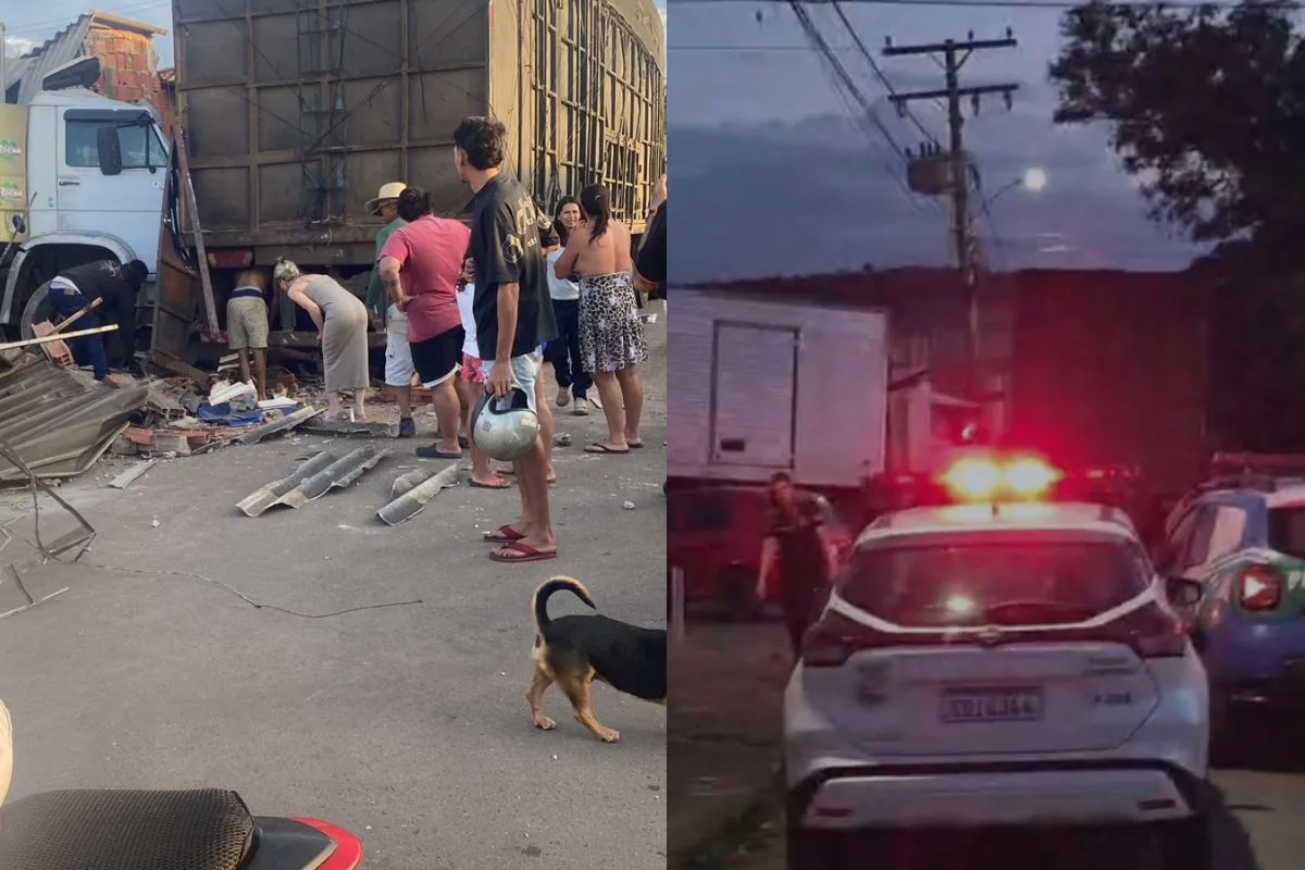 Bebê foi retirada dos escombros de acidente no Residencial Copacabana.