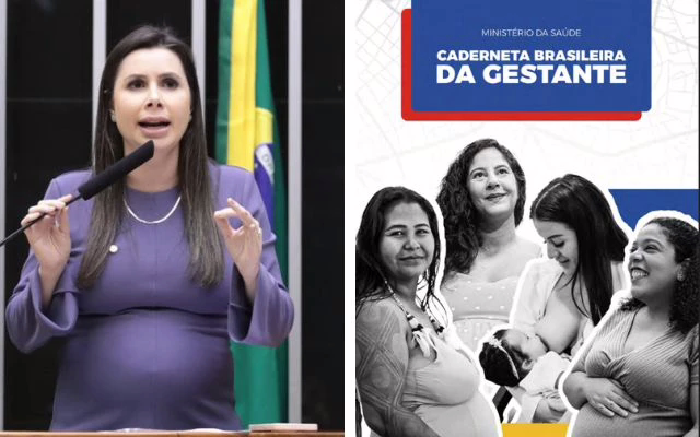 Caroline de Toni e Caderneta da Gestante Fotos: Bruno Spada/Câmara dos Deputados 