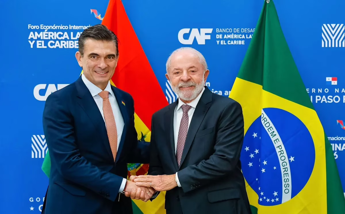 Rodrigo Paz após encontro com Lula: ‘Brasil exporta violência’