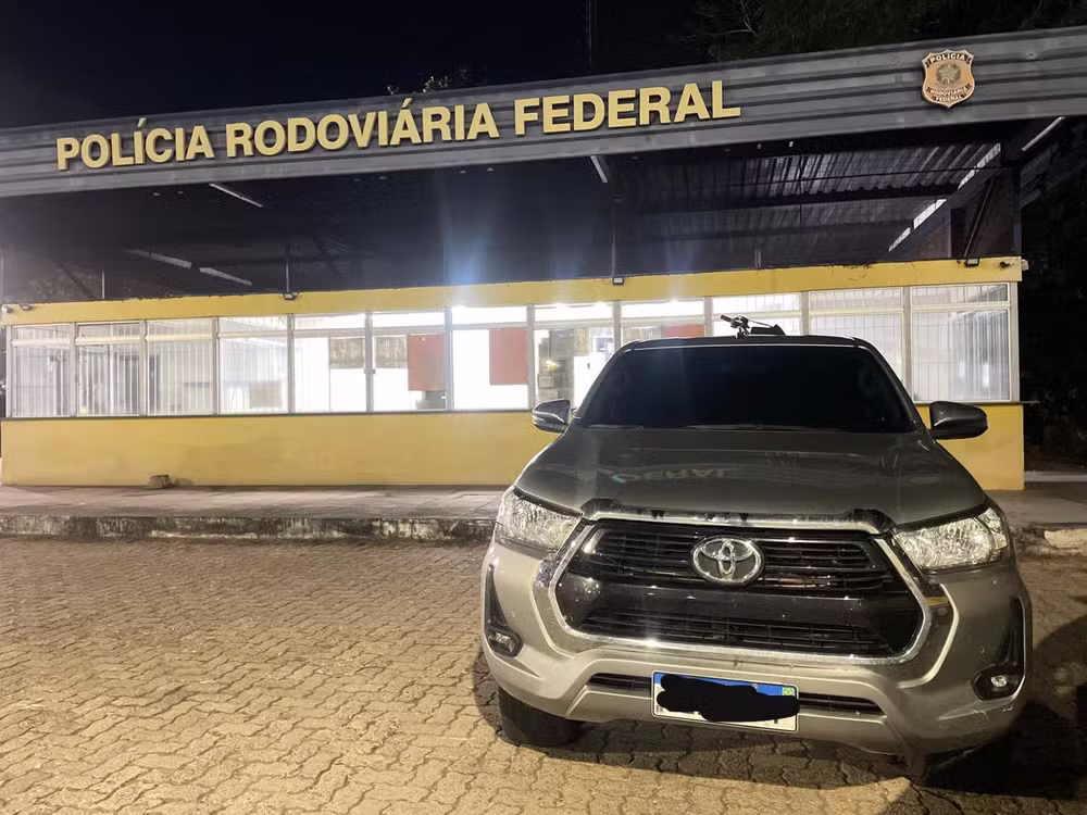 Caminhonete foi recuperada na BR-251