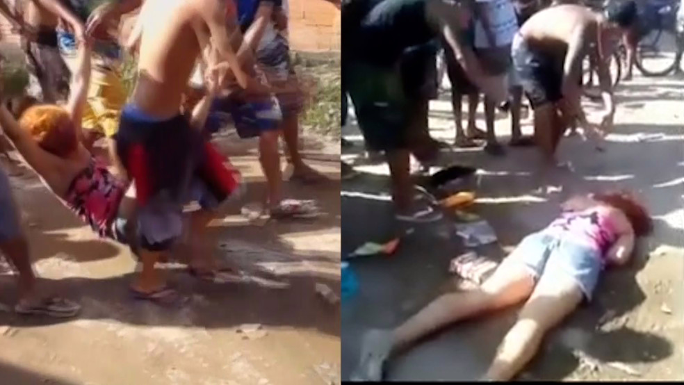 Vídeos do linchamento de Fabiane Maria se espalharam pelas redes sociais e ajudaram a polícia a identificar os agressores