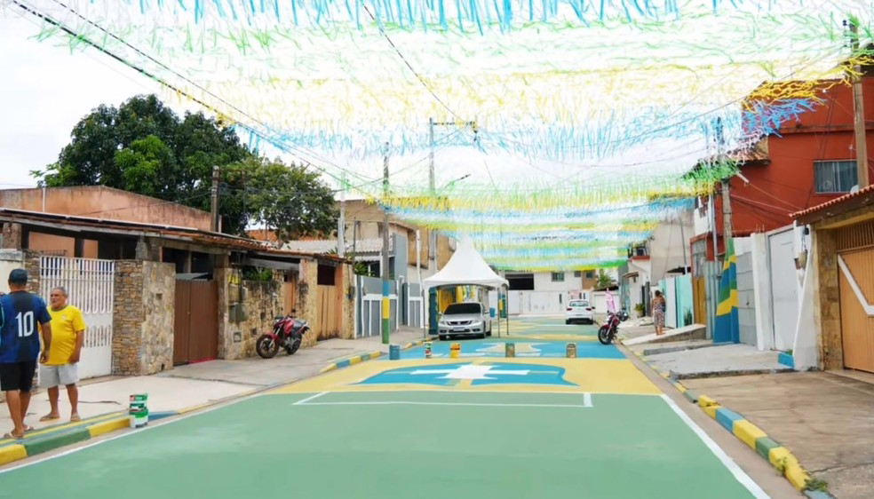 Festival de Ruas Enfeitadas em Campos revive a tradição da Copa