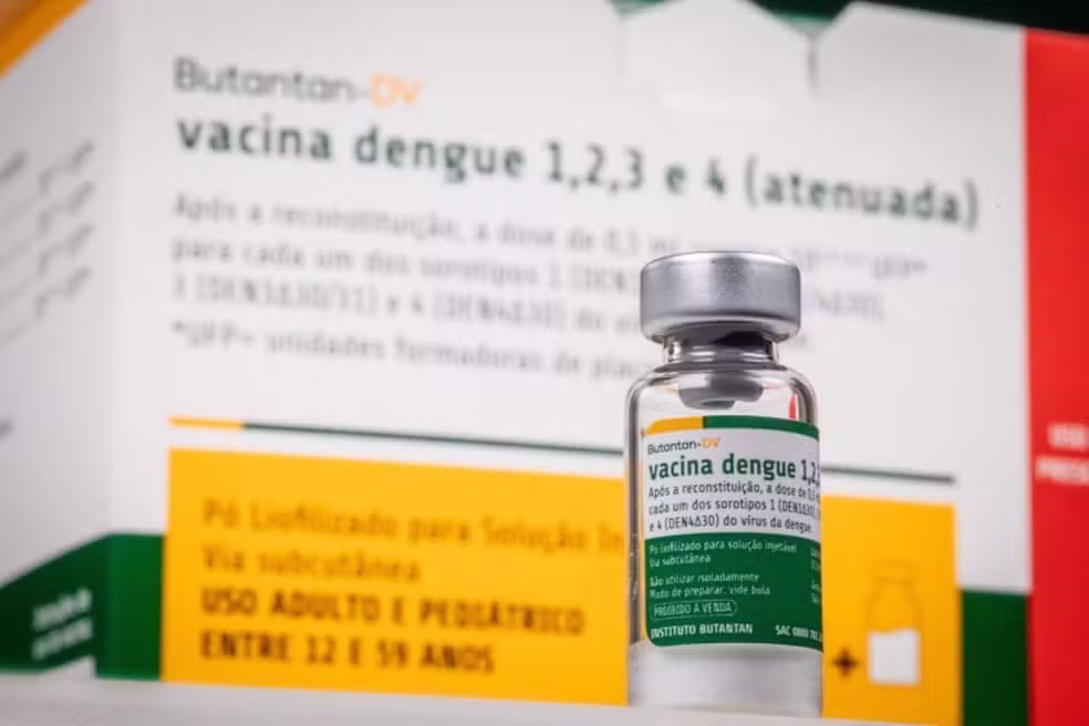 Vacina contra a dengue feita pelo Butantan