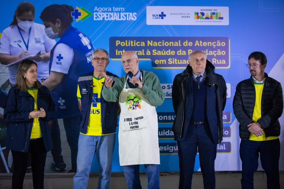 Ministro da Saúde apresenta nova política voltada à população em situação de rua em SP