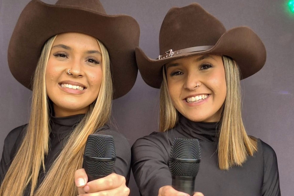 Irmãs adolescentes de Taubaté dão início à carreira no sertanejo após vídeo viral na internet