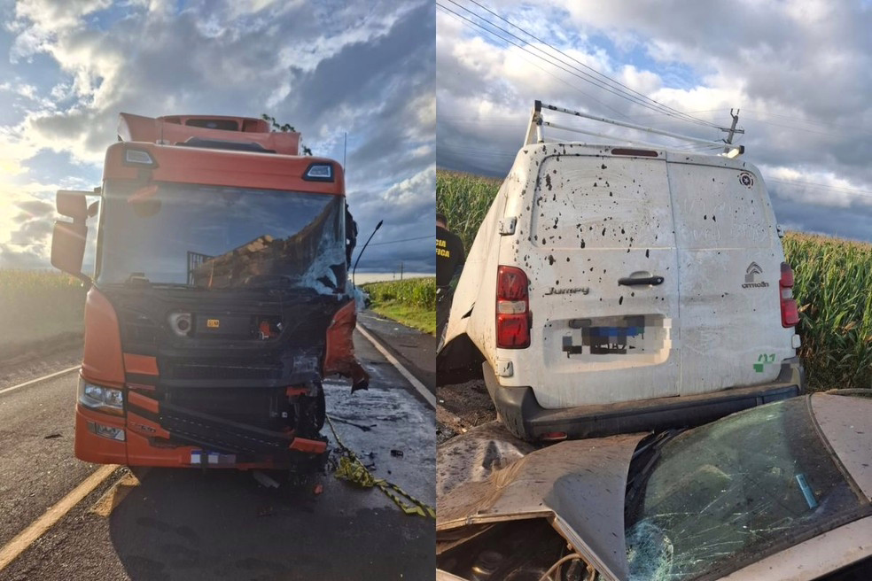 Acidente ocorreu na PR-466, em Ivaiporã, no Norte do Paraná
