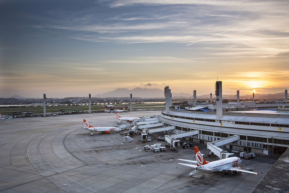 Aeroporto Internacional Tom Jobim, o Galeão, no Rio de Janeiro