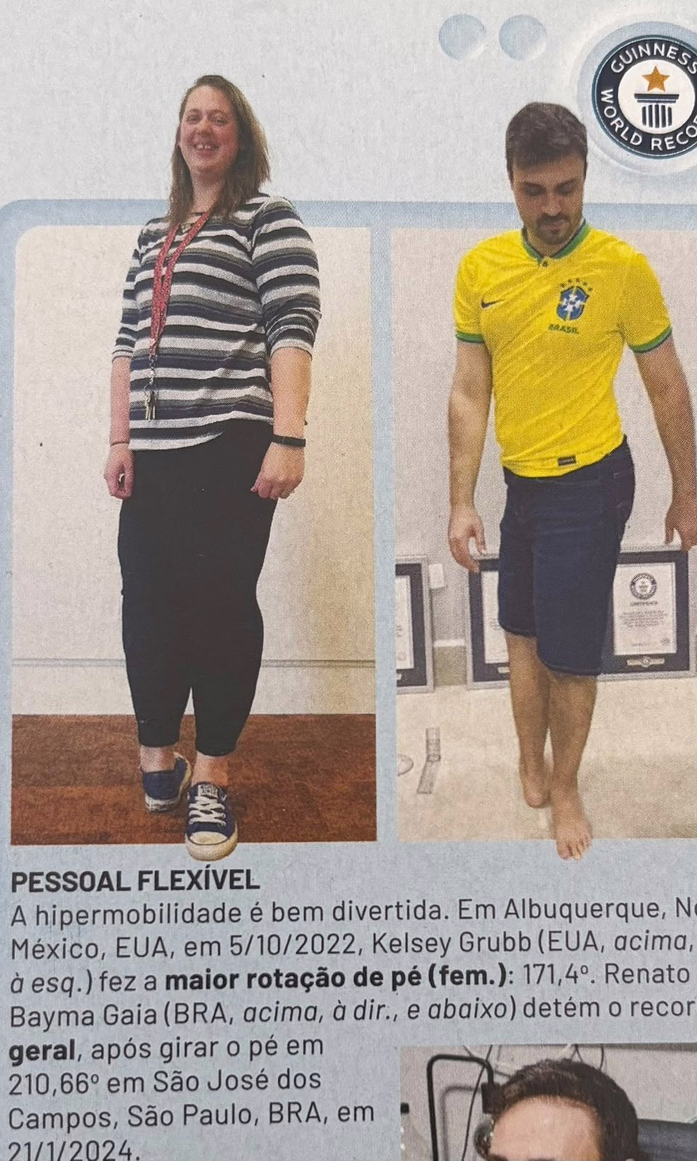 Médico brasileiro já foi destaque no livro dos recordes Guinness