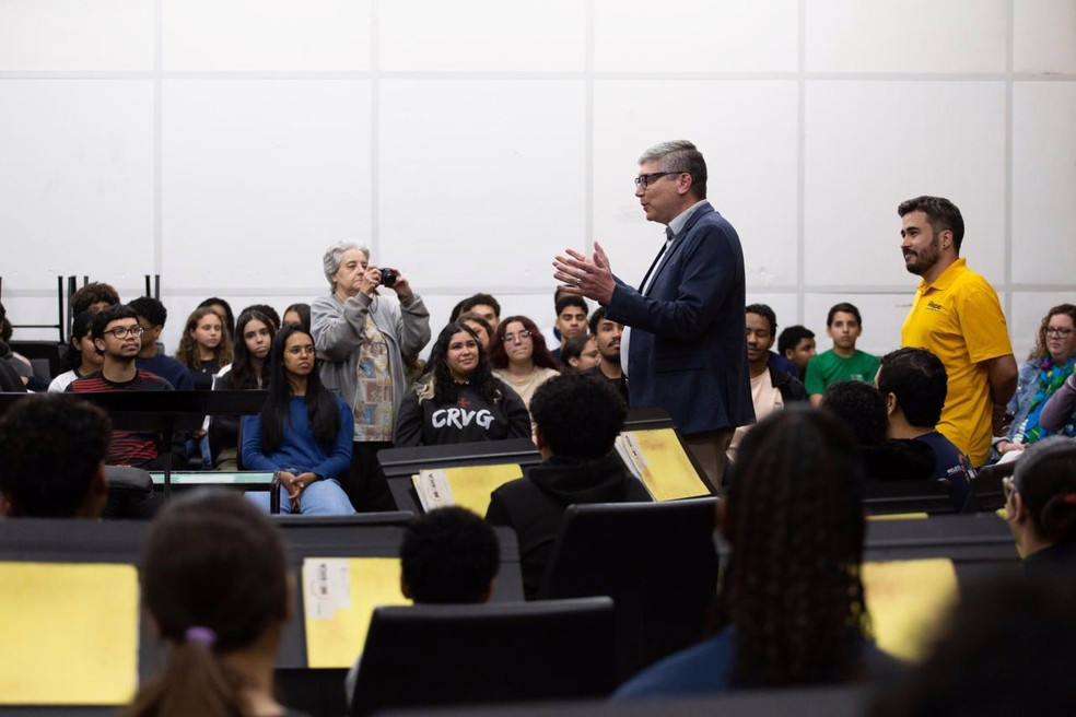Projeto de Volta Redonda promove intercâmbio musical com universidade dos Estados Unidos