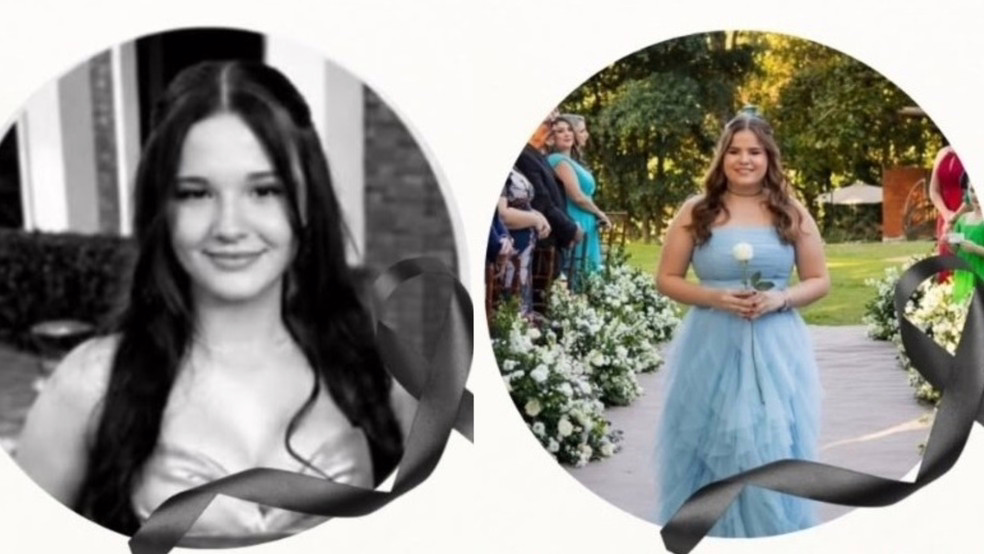 Julia Wolf Datsch, de 17 anos, e Flavia Werner Saccomori, de 18, morreram ainda no local