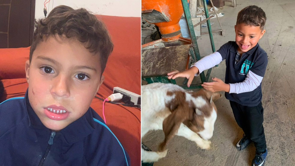 João Gabriel Ferreira dos Santos, autista não verbal, desapareceu em uma área de mata