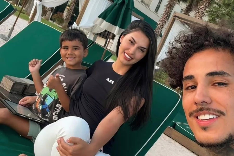 Olívio, Byanca Gabarron e Livinho (