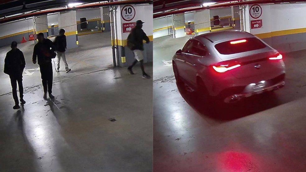 Ladrões furtam seis veículos de luxo em estacionamento de Belo Horizonte