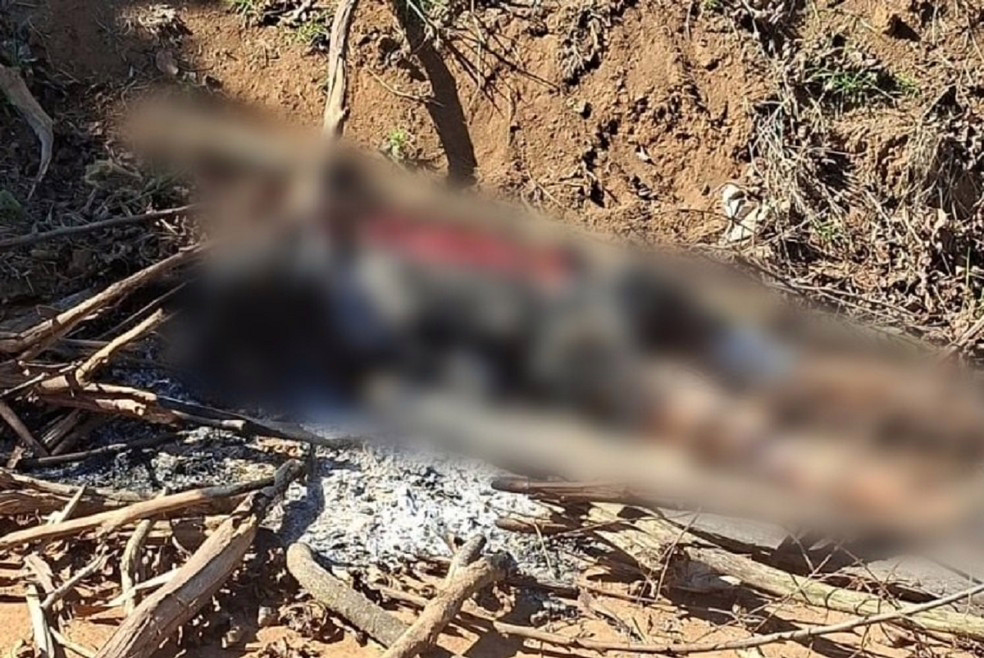 Homem é localizado morto e parcialmente carbonizado na área rural de Divino
