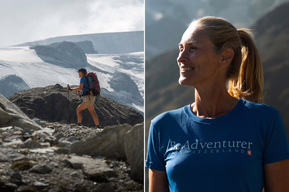 Beatriz Krähenbühl obtém certificação internacional para atuar como guia nos Alpes Suíços
