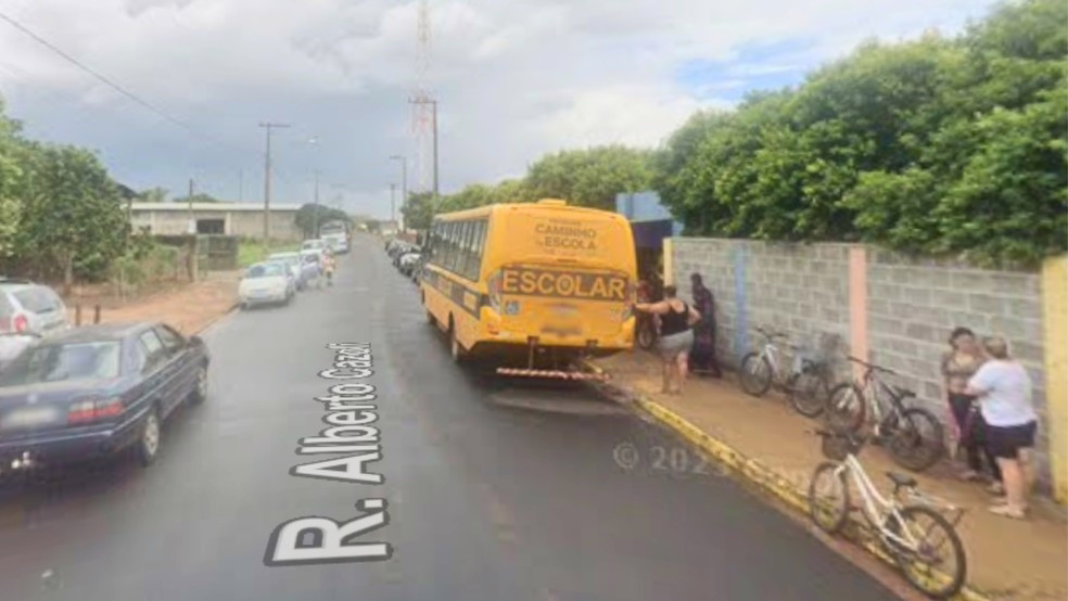 Escola Municipal de Educação Infantil Victor Nogaroto Keusseyan, em Irapuã (SP)