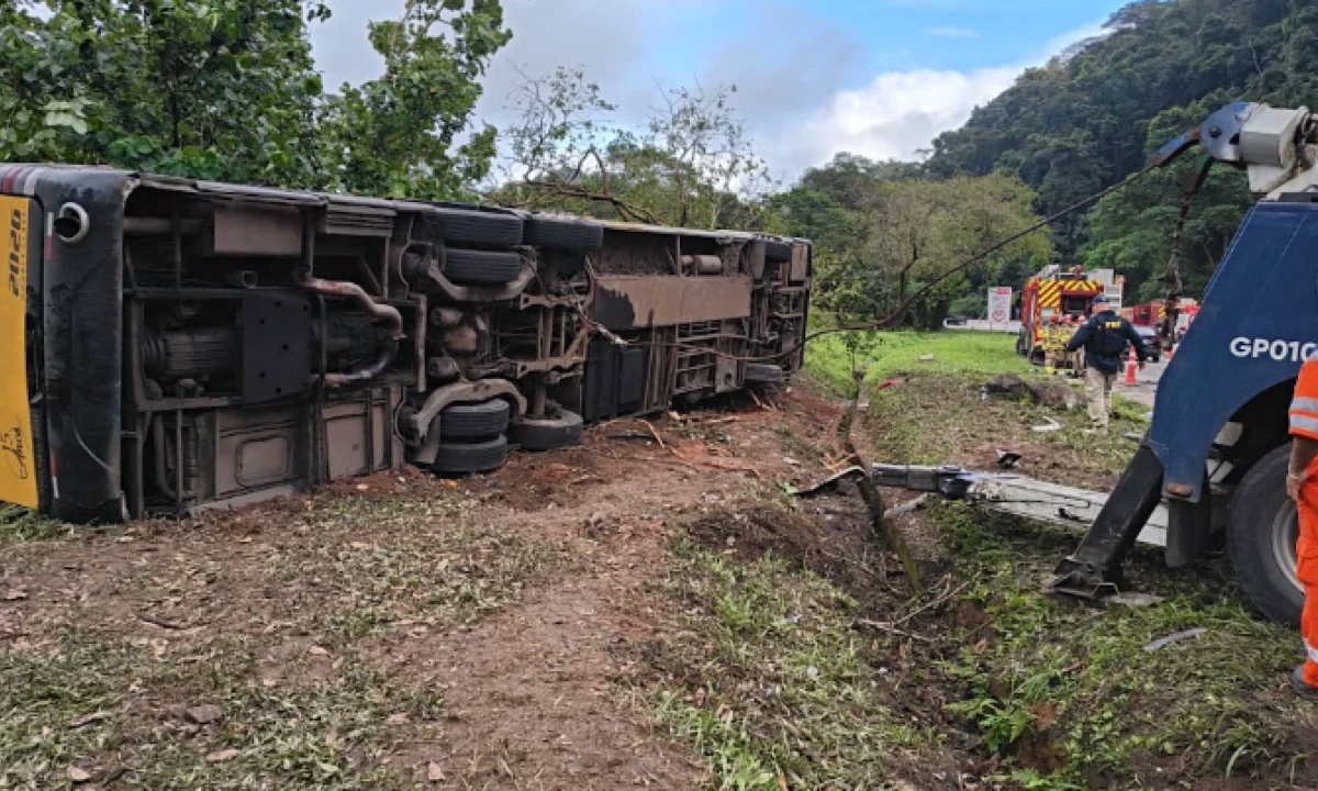 Empresa orienta familiares de vítimas de acidente com ônibus na BR-040