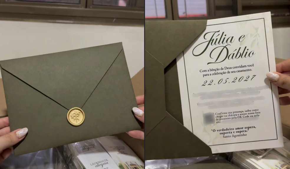 Estudante de Presidente Prudente (SP) ganha destaque nas redes ao registrar a rotina do casamento no “Diário de Noiva”