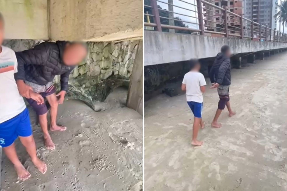 Testemunha impede estupro após homem levar garoto para debaixo de viaduto em Guarujá, SP