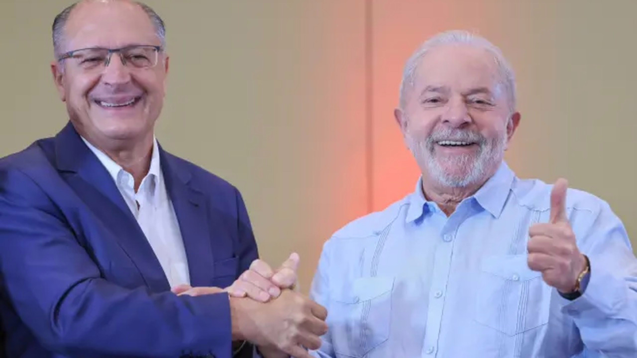 Lula e Alckmin •
