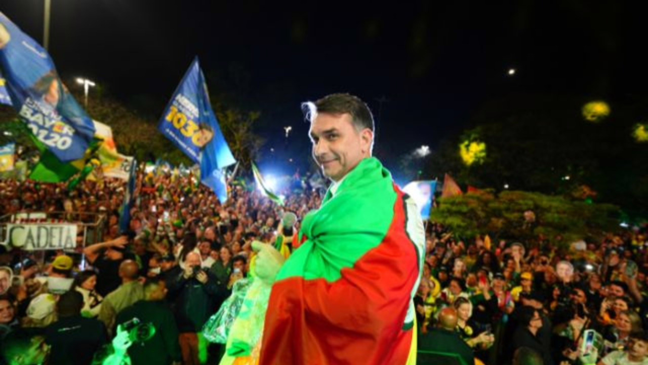 Flávio Bolsonaro no Rio Grande do Sul