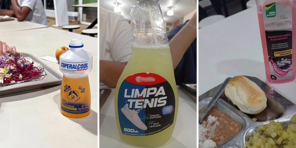 Criador da página que reúne objetos inusitados usados para servir suco em restaurantes da Unicamp afirma estar preocupado com a higienização de embalagens de produtos químicos