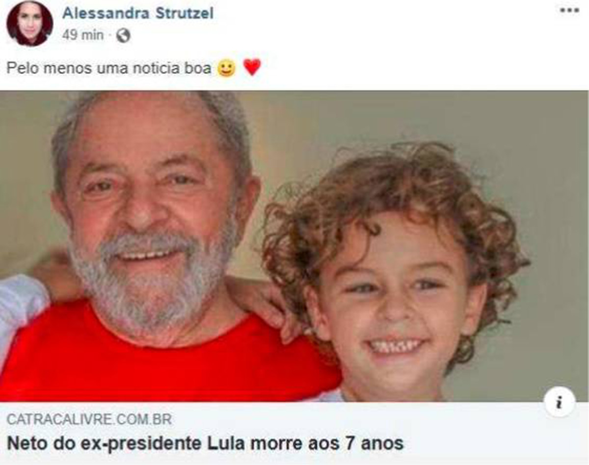 Lula e neto