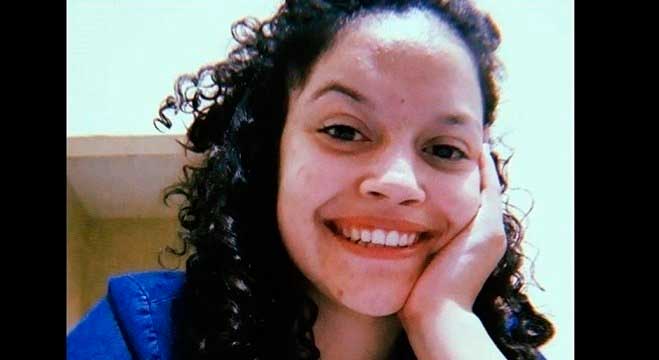 Estudante havia desaparecido no domingo (26) após sair para fazer vestibular Reprodução Facebook