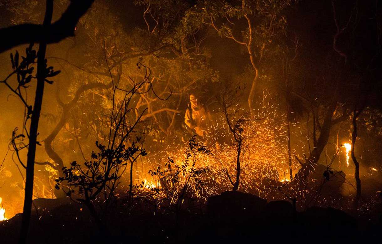 incendio chapada dos veadeiros