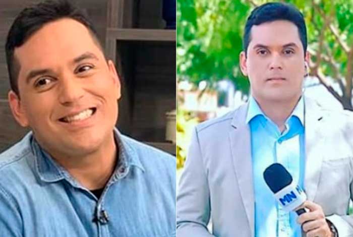 Egídio Brito, repórter da Rede Meio Norte, do Piauí - Reprodução
