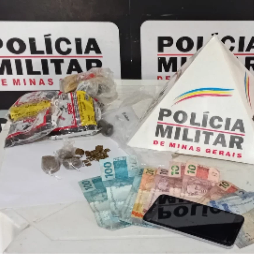 Homem é preso com drogas após deixar penitenciária em Ipaba