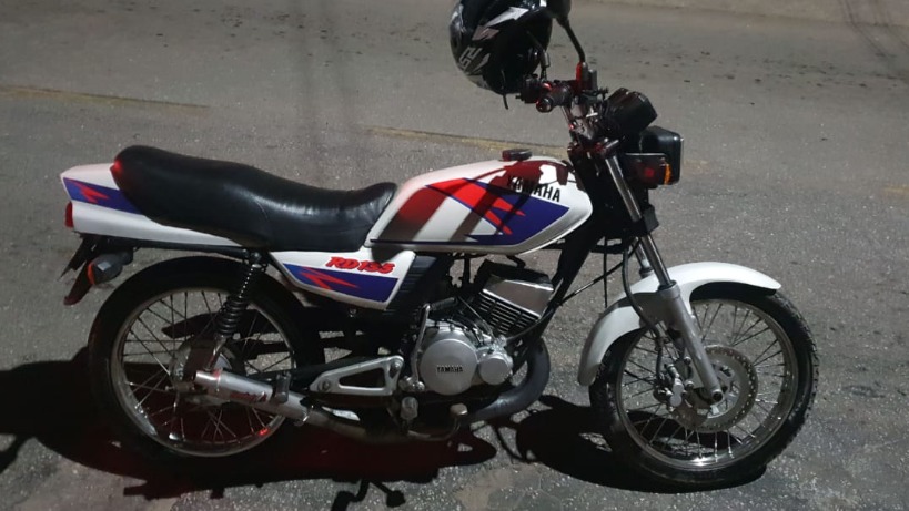 Motocicleta recuperada de furto em Fabriciano