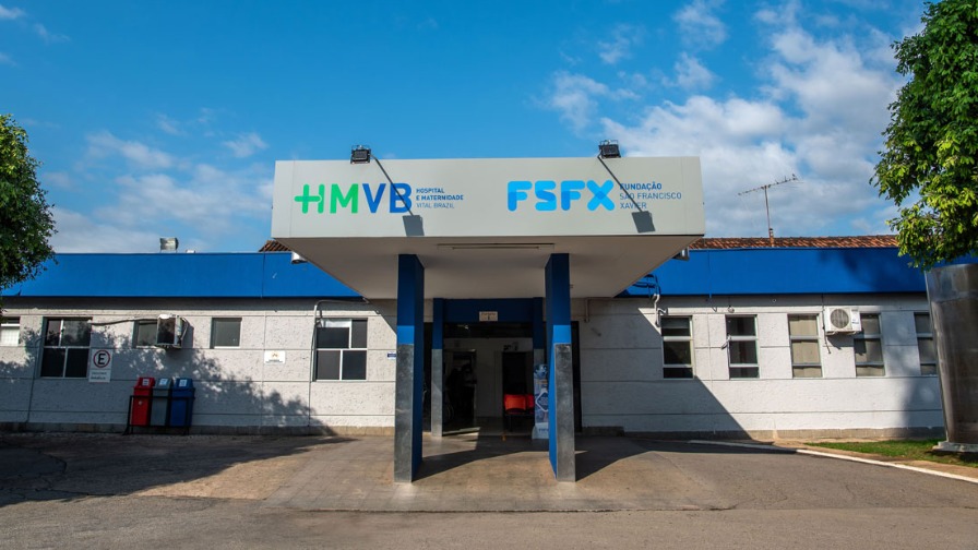 fachada do Hospital e Maternidade Vital Brazil
