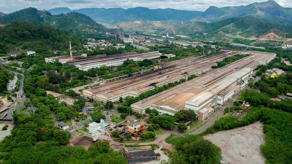 Usina da Aperam em Timóteo