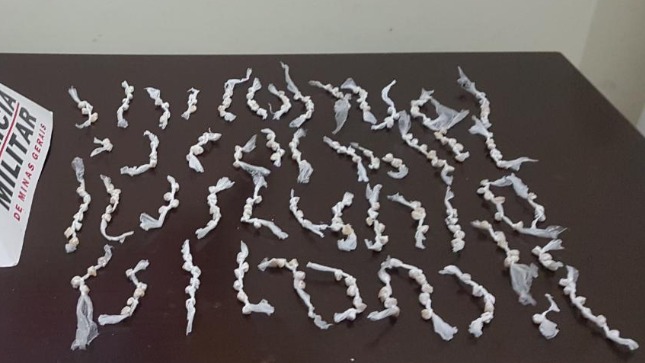 Droga encontrada em Timóteo estaria em uma sacola