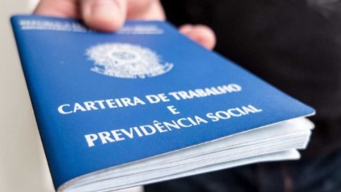 Imagem da carteira de trabalho