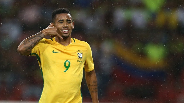 gabriel jesus em jogo pela seleção
