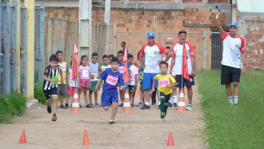 Corrida kids acontece neste sábado