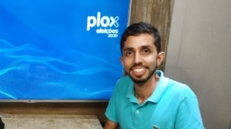 Prefeito eleito Gustavo Nunes em entrevista no Plox