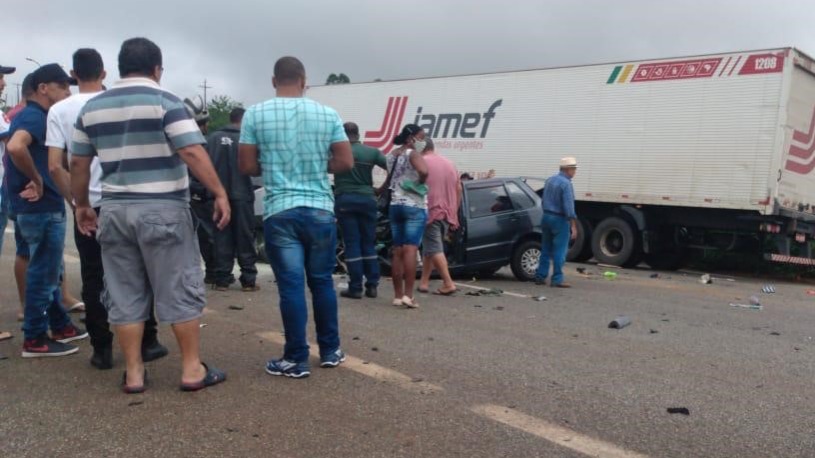 Casal morreu no acidente