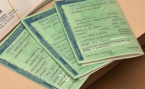 Documento veículos MG