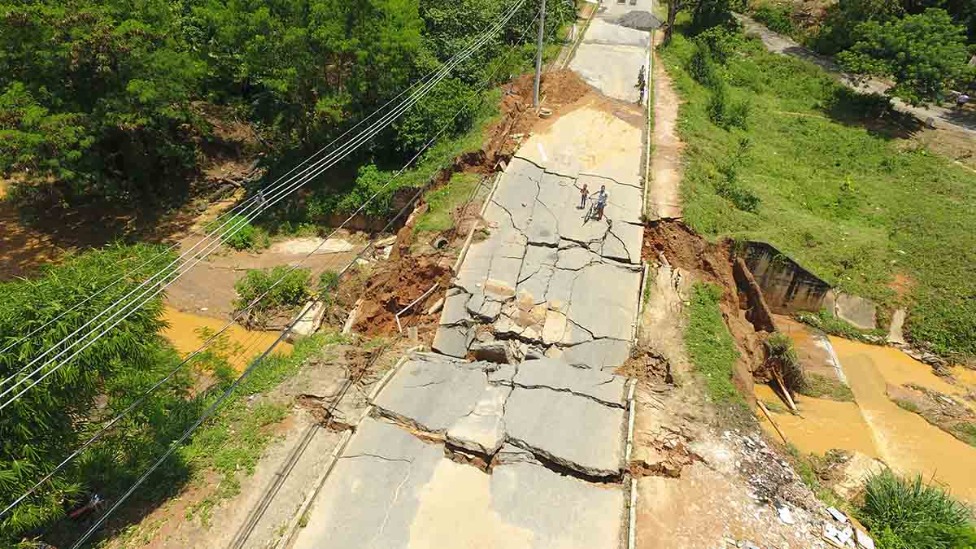 Estragos em Timóteo