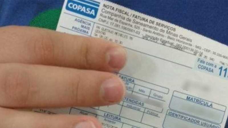 conta de água
